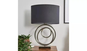 BHS Helix Tischleuchte - Silber - Bild 1 von 7