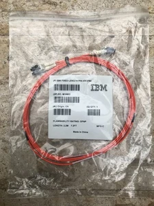 IBM 45E3764 – LC-LC optisches Faser-Kabel Glasfaser 2,2m (bis zu 5 Stück) - Bild 1 von 2