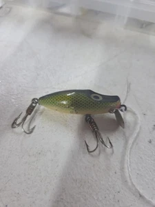 Millsite River Runt Perücke Wag Vintage Köder Holzköder - Bild 1 von 7