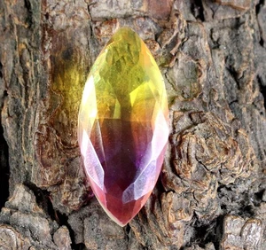 39.45 Ct Brazilian Bi-Color Ametrine Marquise Loose Gemstone Certified T16519 - Picture 1 of 10