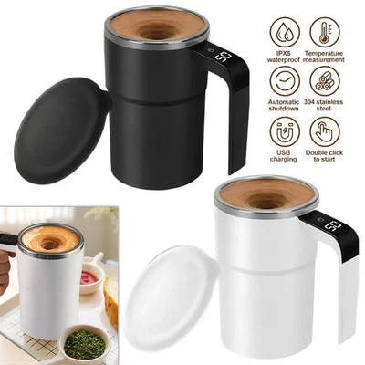 380ml Selbstrührende Tasse Lazy Mug Selbstrührender Becher Automatisch Rührend - Bild 1 von 4