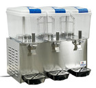 NEW Three Container Beverage Juice Drink Dispenser Machine Agua Fresca Juicer