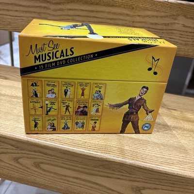 Hollywood Must See Musicals DVD Box Set All Time Classic Movie Film Mint Con - Image 1 of 4