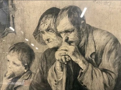 Dibujo cantado Olga Senigaglia 1892 Foto 1 de 4