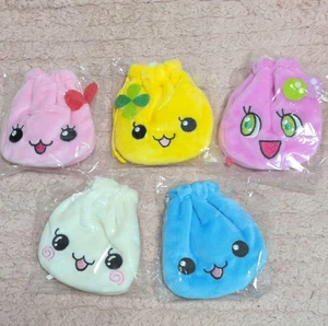 Shizuku-chan Sacchetto con Coulisse - Carino Design a Goccia Set di 5 Giappone Nuovo - Foto 1 di 2