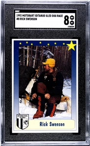 Rick Swenson 1992 Motorart Iditarod Sled Dog Race #8 SGC 8 009254 - Bild 1 von 2