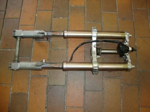 ZXR 750 L Gabel Gabelbrücke Gabelholm USD Gabel ZXR 750 Gabel Standrohr 93-94 - Bild 1 von 8