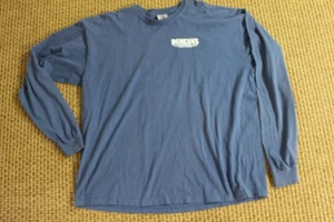 T-shirt maglietta LS cotone morbido colori comodi Duncan's ottima fumosa Mts. - 2XL Blu - Foto 1 di 3
