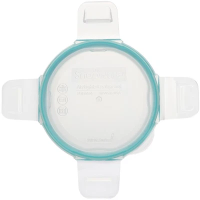Tapa Snapware 7202R Clear Total Solutions con junta azul verdoso - Hecha en EE. UU. Foto 1 de 4
