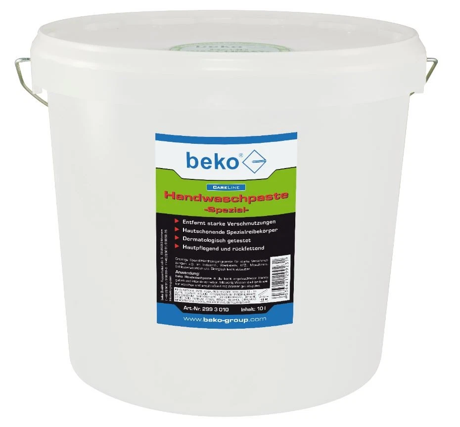beko CareLine Hand Wash Paste -Special- 10L 299 3 010 - Image 1 of 1