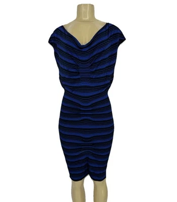 Новый Max Studio большой женщин синий черный вязаный свитер оболочка платье легкий 20-8 - Изображение 1 из 4