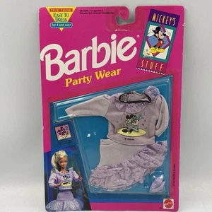 BK ~ #B Neu im Karton Barbie Puppe Mode 1992 Mickey's Stuff Partykleidung Mickey Minnie 691 - Bild 1 von 9