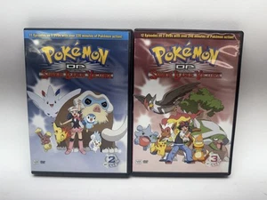 Pokemon DP Sinnoh League Victors Set 2 DVD 4-Disc Animated Series Viz Media USA - Foto 1 di 11