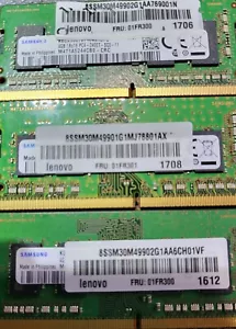 M471A5244CB0 SAMSUNG LAPTOP MEMORY 4GB SODIMM MICRO/LAPTOP - Picture 1 of 1