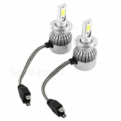 Kit de faros LED H7 7200lm blanco 6000K bombillas de haz 72W para Nissan 350Z 2003-2009 Foto 1 de 4