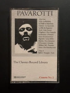 Luciano Pavarotti - Pavarotti 2xCass, Comp Book-Of-The-Month Records 1978 Classi - Picture 1 of 5