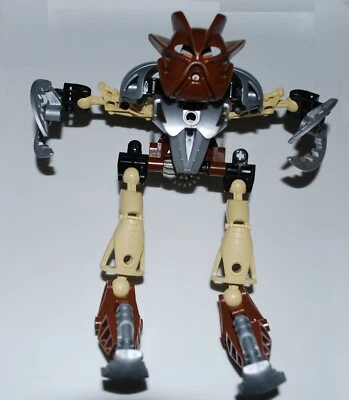  Lego Bionicle Toa Nuva Pohatu Nuva (8568) Complete w/Manual - Image 1 of 4