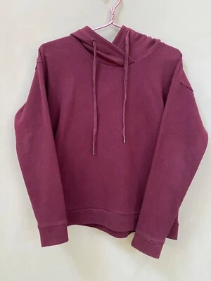 Sudadera con capucha Lole Pullover Borgoña para mujer talla XS Foto 1 de 4