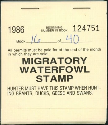 WASHINGTON #1A 1986 HUNTER COMPLETE BOOK OF 25.  SCARE IN THIS FORMAT - Image 1 of 2