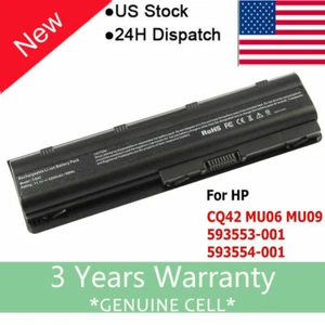 Battery For HP Pavilion 593553 dm4-1065dx dv7t-6000 CQ62 DV3-4000 F - Picture 1 of 7