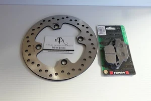 Juego de discos y pastillas de freno trasero TRIUMPH SPEED 4 (600) *VER NOTAS * - Imagen 1 de 6