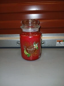 Yankee Candle BARBADOS SPICED RUM Large 22 oz Single Wick Jar Candle *KOSTENLOSER VERSAND* - Bild 1 von 2
