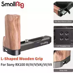 Empuñadura de madera en forma de L SmallRig para cámara Sony RX100 III / IV / V (VA) / VI / VII - Imagen 1 de 14