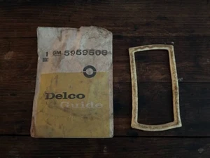 NOS GM Delco Guide 1967 Chevrolet Caprice Impala Parking Lamp Light Lens Gasket - Picture 1 of 2