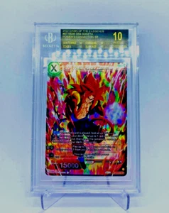 DBS SS4 "GOGETA" #BT18-006 BGS 10 Pristine BLACK LABEL Dawn of the Z Legends - Picture 1 of 3