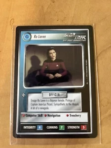 Star Trek CCG Premier 94 Black Label - Ro Laren - Bild 1 von 2