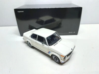 BMW 2002 Turbo Bianco del 1974 - 1/18 Kyosho art. 08544W - Immagine 1 di 4