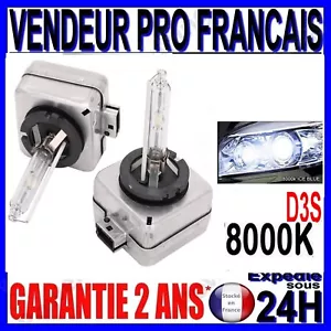 AMPOULE D3S 35W EN 8000K HID AU XENON LAMPE POUR PHARE FEU D ORIGINE XENSTART - Picture 1 of 4