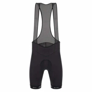 Cubo Mens Bib Shorts Black by Santini - Picture 1 of 6