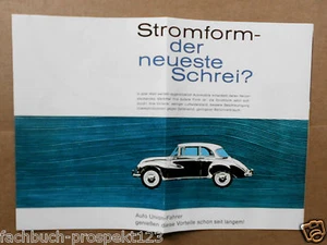 AUTO UNION 1000  DKW PROSPEKT 1958 LIMOUSINE UNIVERSAL OLDTIMER SAMMLER - Picture 1 of 4