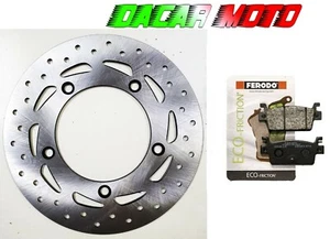 KIT DISCO PASTIGLIE POSTERIORI KYMCO AK 550 2017 2018 2019 2020 2021 2022 2023 - Picture 1 of 3