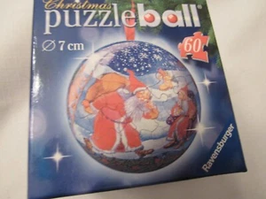 NIB 2005 CHRISTMAS PUZZLE BALL - 60 PCS. - RAVENSBURGER - NICE - Picture 1 of 8