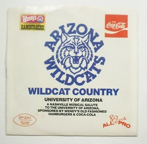 Arizona Wildcats - Wildcat Country EP 1982 NCAA Football Univeristy of Arizona - Picture 1 of 4