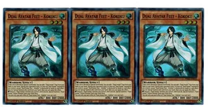 Yugioh 3x Dual Avatar Feet - Kokoku - Super Rare - 1. Auflage - PHRA-DE015 - NM - Bild 1 von 1