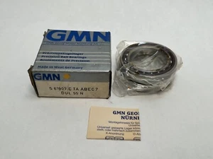 GMN S61907CTAA7DUL Bearing 35x55x10mm 7907-C 71907-C S-61907-C-TA-P4-DUL Germany - Picture 1 of 7