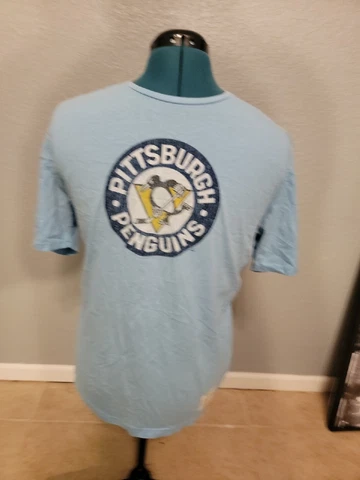 Authentic Retro Sport Pittsburgh Penguins #87 Crosby Men's Hockey T-Shirt. XL Cover
