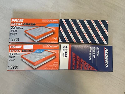 Filtros de aire: (2) Fram CA3901, AC Delco A1166C, Bosch 5060WS para Dodge y Jeep Foto 1 de 4