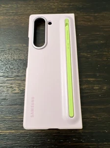 Samsung Galaxy Z Fold6 S Pen (BACK PIECE ONLY**) CASE Pink USED* - Photo 1 sur 4
