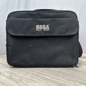 Sega Game Gear Shoulder Bag Black Carrying Case Travel Bag Tote Messenger Bag - Picture 1 of 6