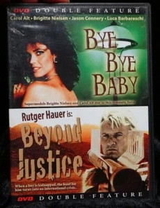 Bye Bye Baby/Beyond Justice📀 Carol Alt, Rutger Hauer Double Feat. DVD (2006) - Picture 1 of 3