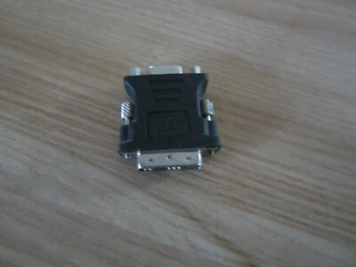 DVI-I Male Analog (24+5) to VGA Female (15-pin) Adapter Dual Link PC Video - Image 1 of 3