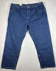 NWT Wrangler Jeans Mens 46x30 5 Star NWT Relaxed Fit Straight Leg - Picture 1 of 15