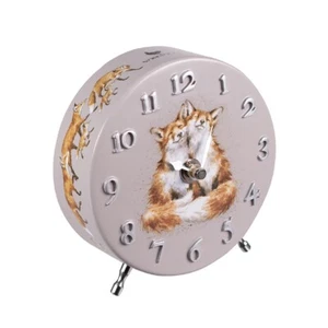 Wrendale Fox Mantel Clock - Picture 1 of 2