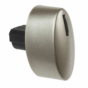 Botón de dial de control de perilla ovalada plateada para cocina eléctrica de gas NEFF - Imagen 1 de 2