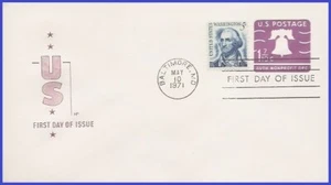 USA4 #U556 U/A HOUSE OF FARNAM FDC Liberty Bell - Picture 1 of 1