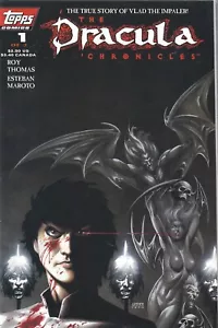 Dracula Chronicles #1-3 (1995, Topps) Linsner covers Roy Thomas Estiban Moroto - Picture 1 of 3